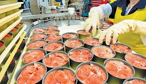 تولید بالا و اشتغال بیش از ۱۵۰نفر در کارخانه کنسرو تن ماهی شهرستان نمین