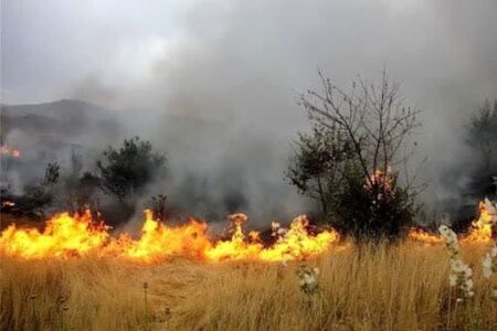 هشدار ! احتمال وقوع آتش سوزی در عرصه های  منابع طبیعی  استان اردبیل