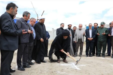 بیمارستان تخصی قلب اردبیل کلنگ زنی شد