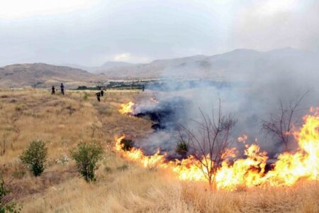 هشدار به احتمال آتش سوزی درعرصه های منابع طبیعی استان اردبیل