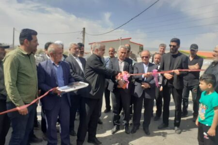 طرح هادی روستاهای تازه قشلاق و حاجی محمود شهرستان نیر  افتتاح شد