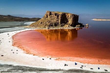 پدیده قرمز شدن دریاچه ارومیه؛ یک فرصت علمی و اقتصادی