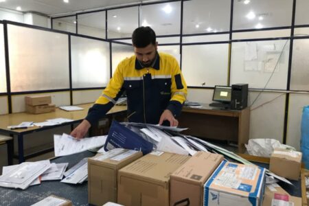 جابه‌جایی روزانه ۱۱ هزار مرسوله در اردبیل
