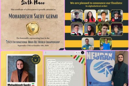 دانش آموز اردبیلی به رتبه 6 ام المپیاد مغز جهان دست یافت