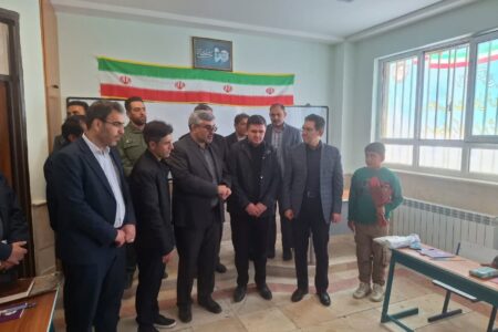 افتتاح مدرسه سه کلاسه برکت طالقانی روستای خرابه کهل