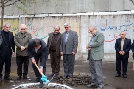احداث مدرسه ۳ کلاسه محله نیار اردبیل آغاز شد