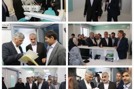 بازدید نائب رئیس مجلس شورای اسلامی از درمانگاه تامین اجتماعی شهرستان نمین