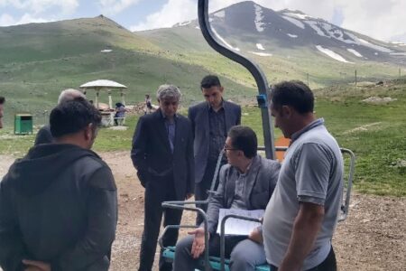 بازدید سرپرست اداره کل استاندارد از تله سیژ آلوارس و پل ورگه سران سرعین