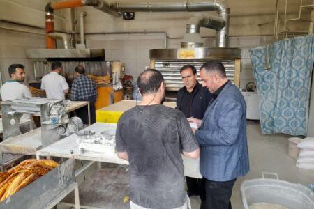 تداوم بازرسی نانوایی ها در تعطیلات توسط اداره کل صمت استان اردبیل