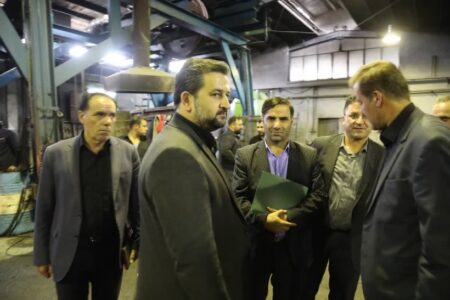 بازدید مدیر کل صمت استان اردبیل از کارخانه نساجی اردبیل و شرکت آتا ماشین