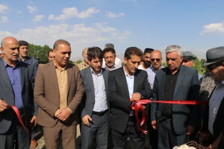 افتتاح فاز نخست مزرعه پرورش ماهی در روستای اندرآب سرعین با ظرفیت ۱۰ تن