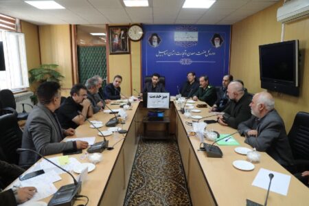 نشست مشترک صمت و بسیج مهندسین برای رفع چالش‌های معدن‌کاران اردبیل