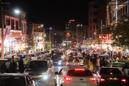 حضور ۸۰۰۰۰ خودروی غیربومی در اردبیل