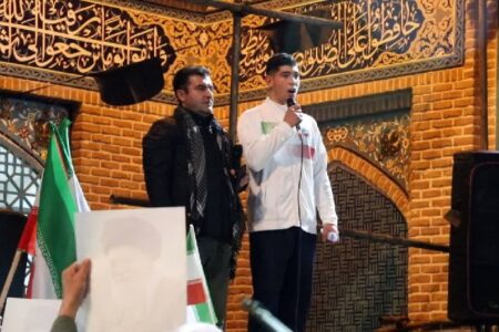 خروشِ «قهرمان آسیایی» در قلب دارالارشاد اردبیل