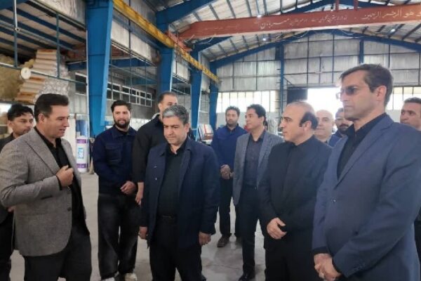 بازدید استاندار اردبیل از چهار واحد تولیدی شهرک صنعتی و بررسی مشکلات واحدها