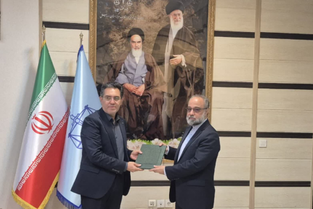 ‍ دیدار فرماندار اردبیل  با دادستان مرکز استان؛ تقدیر از جلال آفاقی به عنوان «دادستان برتر کشور»