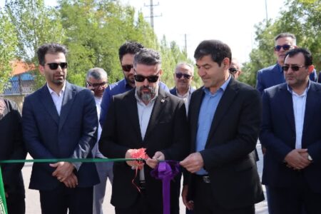 افتتاح دو پروژه مهم عمرانی و زیرساختی شهرک‌ها و نواحی صنعتی شهرستان نمین با اعتباری بالغ بر ۷۵ میلیارد تومان
